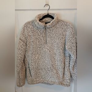 Arden B Women's Sherpa Utility Jacket - Cream, Size M